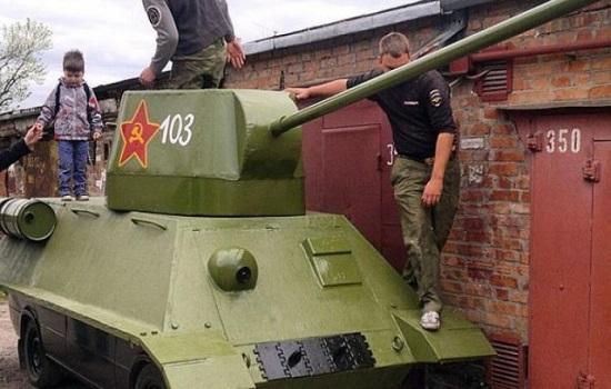 Желающих купить почти настоящий танк в Таганроге не нашлось